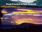 Rural Practice Around the World 031