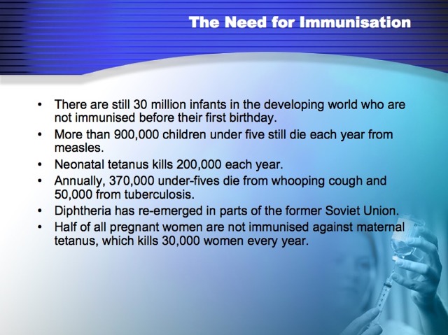 Global Immunisation Slide 032