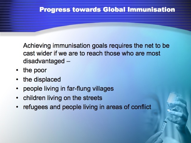 Global Immunisation Slide 033