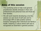 Caring for General Practitioners and their Families 004