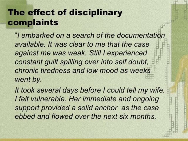 Caring for General Practitioners and their Families 017