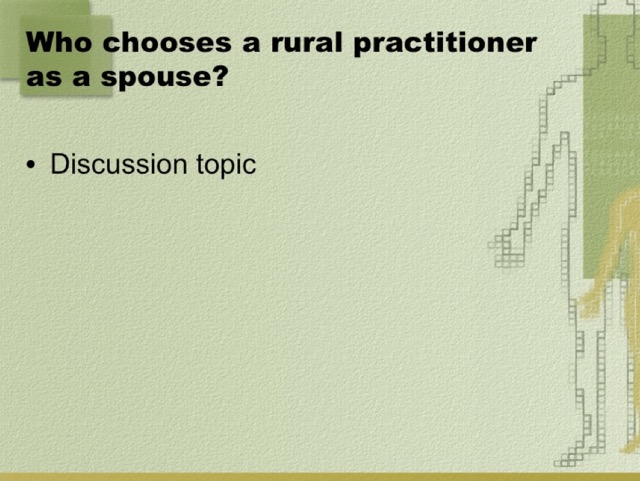 Caring for General Practitioners and their Families 025