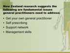 Caring for General Practitioners and their Families 047