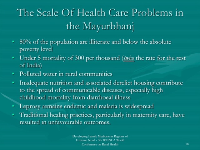 Developing Family Medicine in Regions of Extreme Need 018
